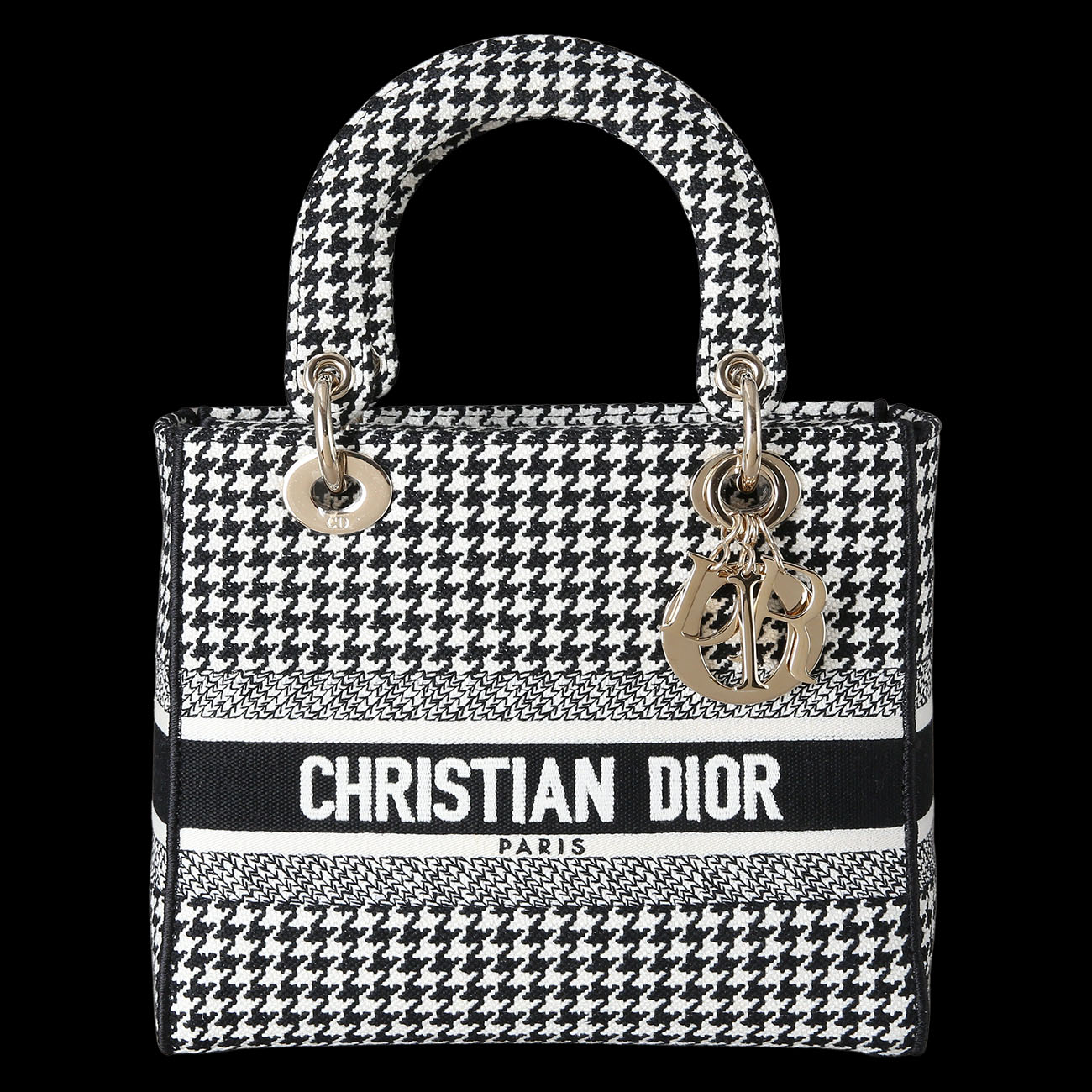 CHRISTIAN DIOR(USED)크리스찬디올 하운즈투스 레이디 D-LITE 미듐